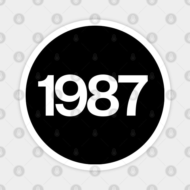 1987 Magnet by Monographis